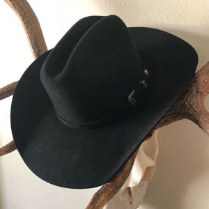 🚫SOLD🚫 Black Resistol Cowgirl Hat